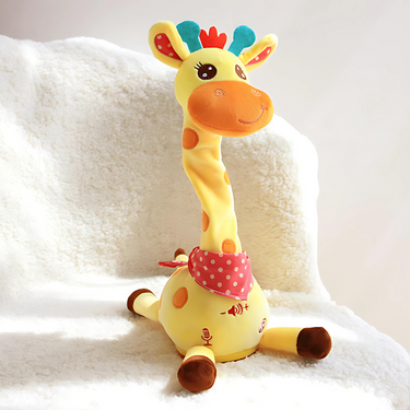 BoogieGiraffe speelgoed | Interactieve giraffe 0-4 jaar – Stimuleert leren en plezier 0